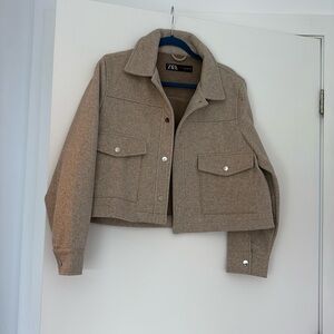 Zara cropped jacked